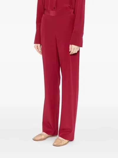 Joseph New Sahal Trousers In Red