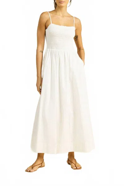 Trovata Carmen Dress In White In White