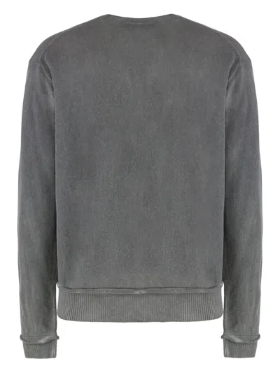 Our Legacy Parallel Sweater In Wool With V-neck In Gray