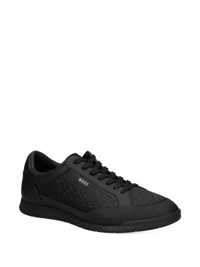 Hugo Boss Nitan Sneakers In Black