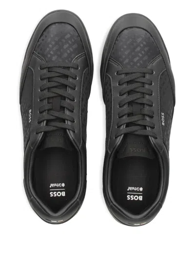 Hugo Boss Nitan Sneakers In Black