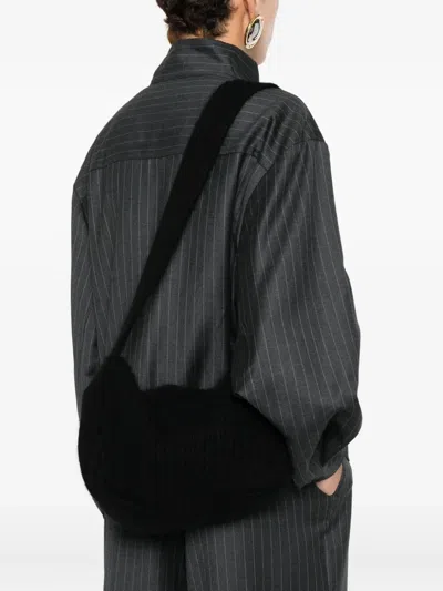 Aya Muse Zucca Shoulder Bag In Black