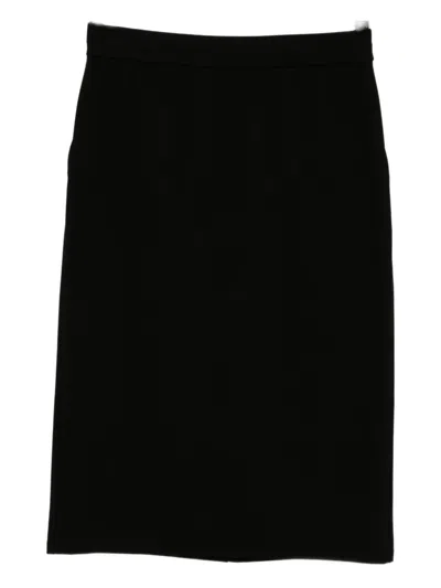 Eileen Fisher Blomfield Midi Skirt In Black