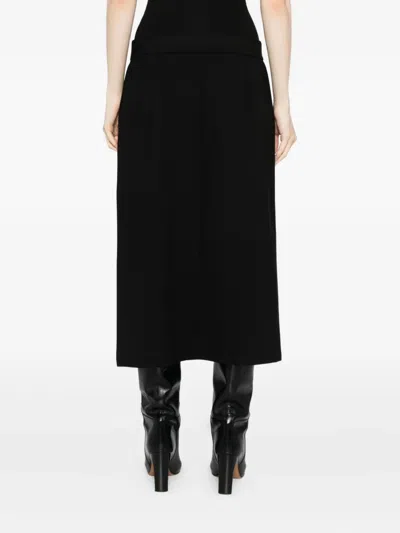Eileen Fisher Blomfield Midi Skirt In Black
