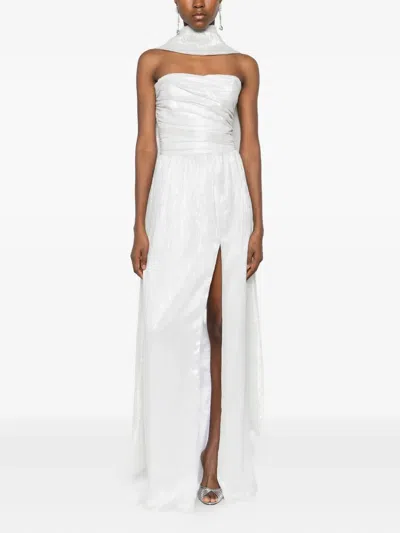 Lita Couture Thais Dress In White