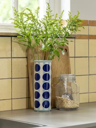 &k Amsterdam Patch Dot Vase In Multi