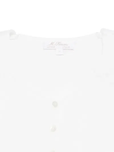 Mariella Ferrari Buttoned Jacket In White