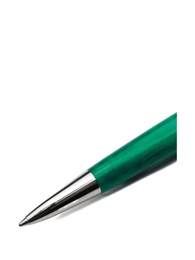 Pineider Metal Ballpoint Pen In Green