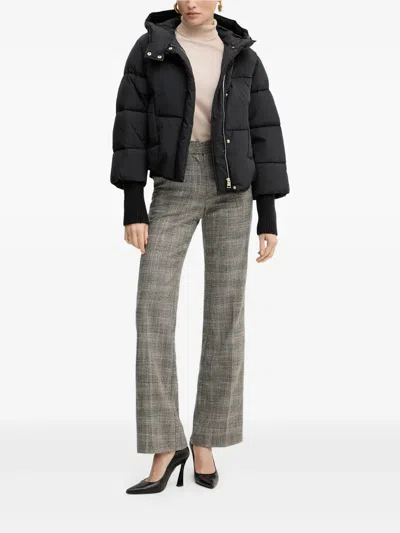 Silvian Heach Hooded Zip Jacket In Black