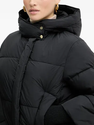 Silvian Heach Hooded Zip Jacket In Black