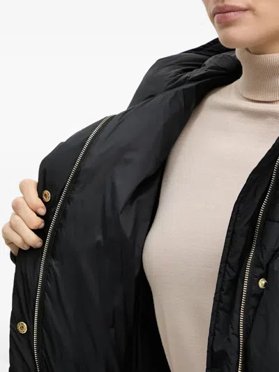 Silvian Heach Hooded Zip Jacket In Black