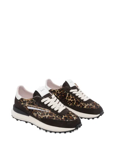 Date D.a.t.e. Sneakers In Brown