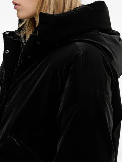 Hugo Boss Hooded Puffer Jacket In Black