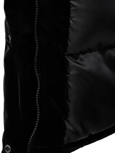 Hugo Boss Hooded Puffer Jacket In Black