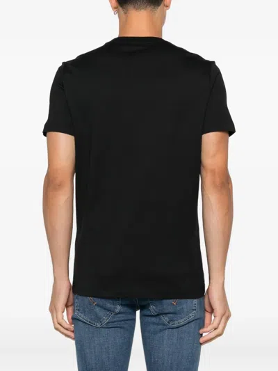 Dondup Logo-print T-shirt In Black