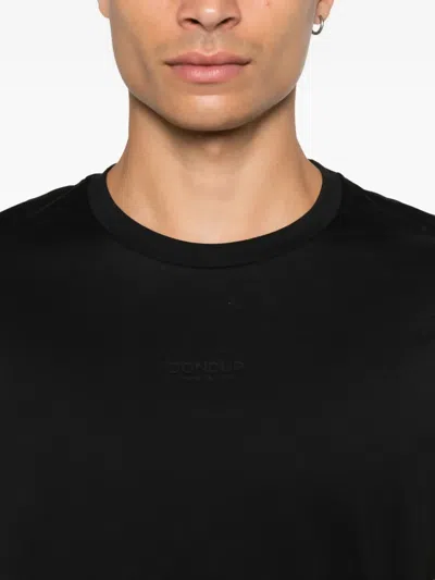 Dondup Logo-print T-shirt In Black