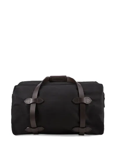 Filson Logo-patch Duffel Bag In Black