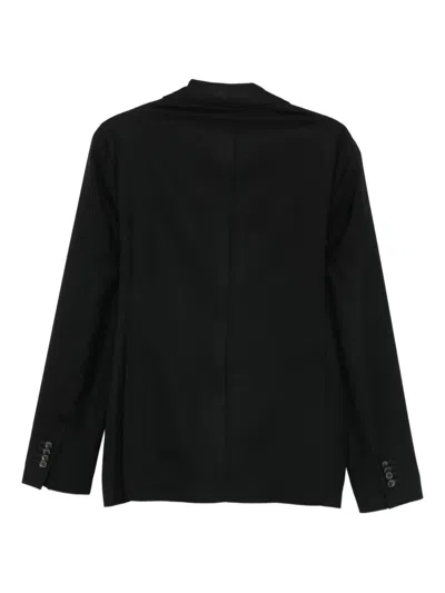 Luigi Bianchi Mantova Single-breasted Blazer In Black