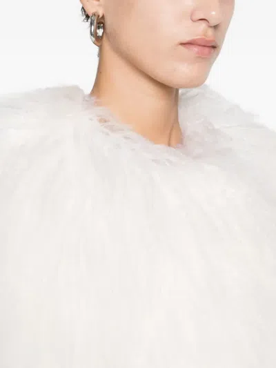 P.a.r.o.s.h Lamb-fur Gilet In Neutral