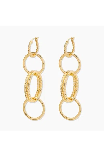 Gorjana Crew Versatile Hoops Earrings In Gold In Gold