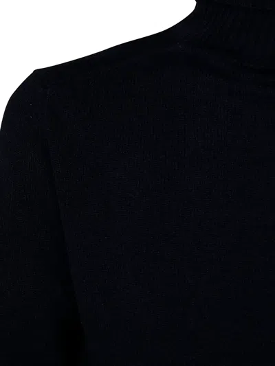 Filippo De Laurentiis Turtleneck Knitwear In Blue