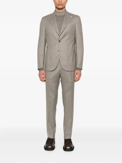 Filippo De Laurentiis High-neck Sweater In Brown