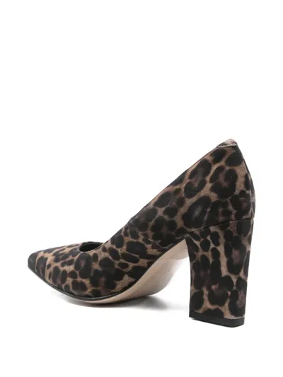 Pedro Miralles Leopard-print Pointed-toe Pumps In Multi