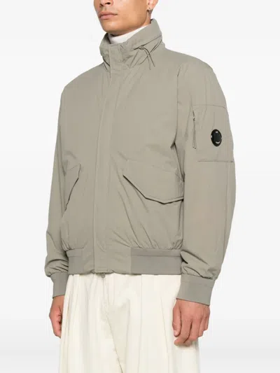 C.p. Company Outerwear Medium Jacket In Pro-tek Clothing In Gray