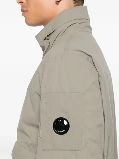 C.p. Company Outerwear Medium Jacket In Pro-tek Clothing In Gray