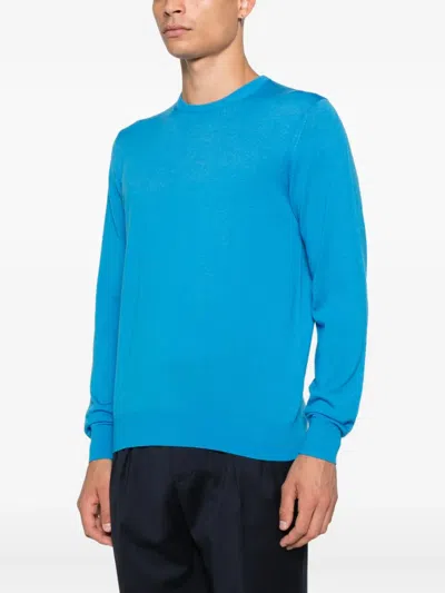 Della Ciana Crew-neck Sweater In Blue