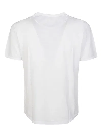 Sun 68 Crew-neck T-shirt In White