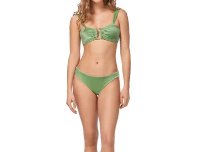 Ola Azul Bini Mint Bikini Bottom In Green In Green