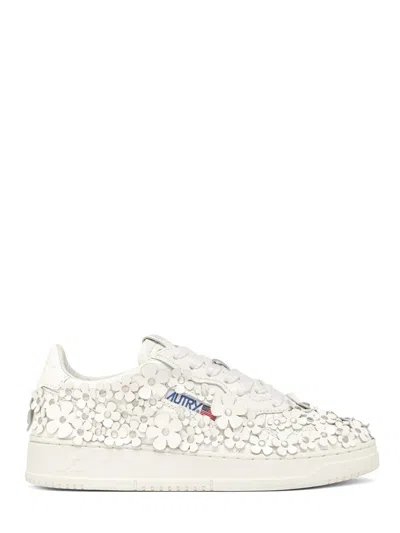 Autry Low-top Sneakers With Clean Silhouette And Rounded Toe In Multi