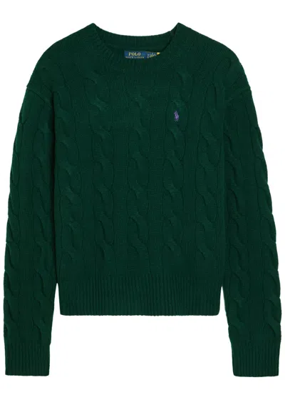Polo Ralph Lauren Cable-knit In Green