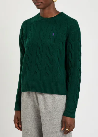 Polo Ralph Lauren Cable-knit In Green