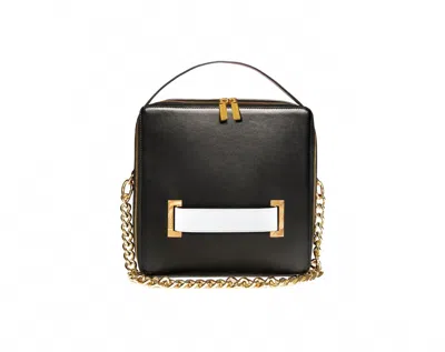 Veronica Gautschi Women's Cube Crossbody Bag In Black In Black