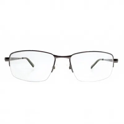 Robert Mitchel Unisex Rm202126 Rectangle Eyeglasses In Grey In Gray