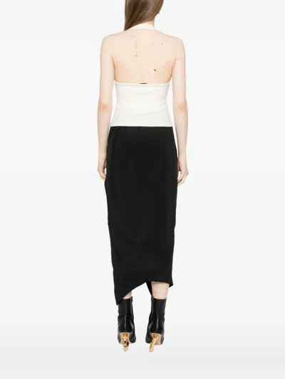 Reformation Sonny Knit Top Ivory Medium In Multi