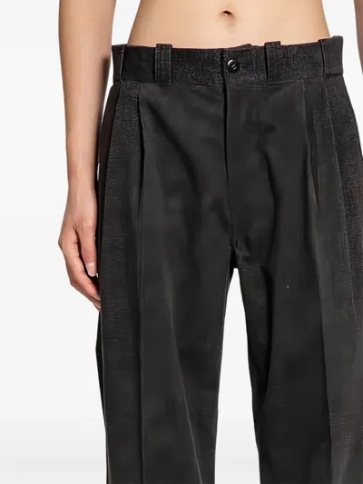 Taiga Takahashi Lot. 201 Work Trousers In Gray