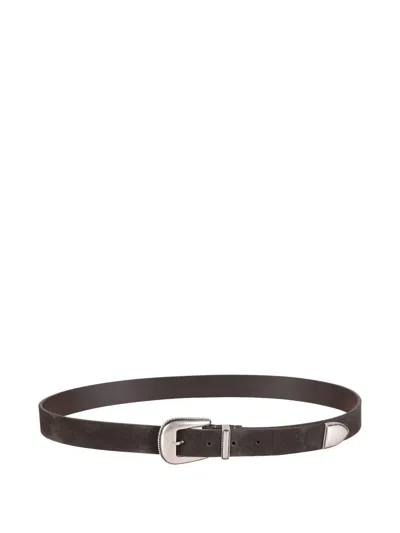 Dondup Buckle Belt In Brown