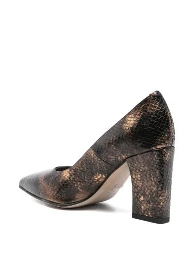 Pedro Miralles Snakeskin Pumps In Brown