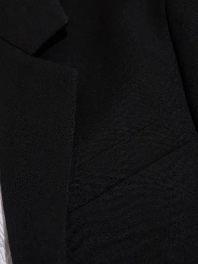 Dsquared2 Single-breasted Wool Blazer In Black