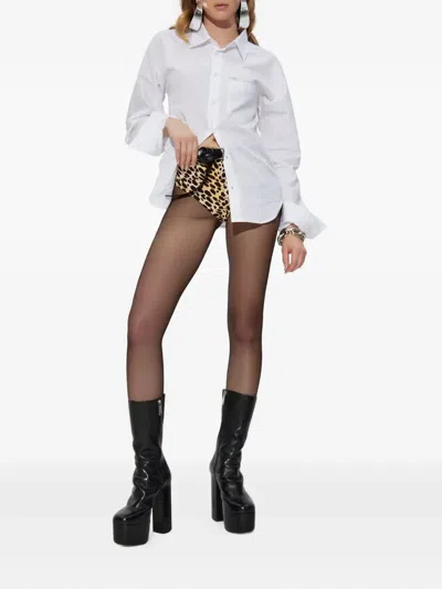 Dsquared2 X Bettter Leopard Printed Shorts In Brown