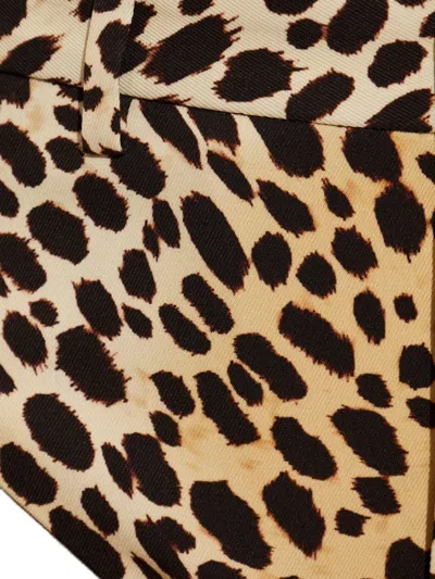 Dsquared2 X Bettter Leopard Printed Shorts In Brown
