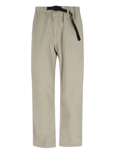 Gramicci G-pants Belt-detail Trousers In Neutral