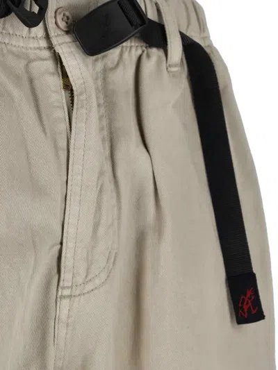 Gramicci G-pants Belt-detail Trousers In Neutral