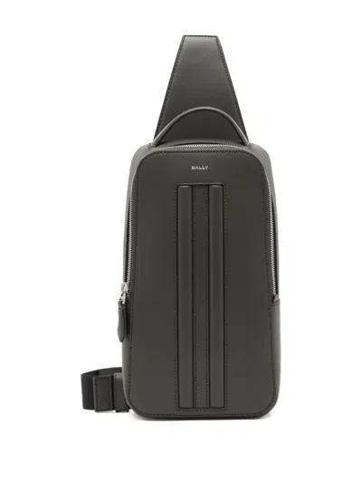 Bally Mythos Top-handle Backpack In Gray