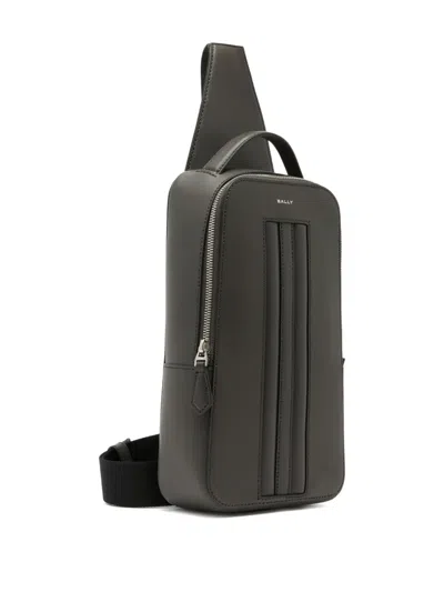 Bally Mythos Top-handle Backpack In Gray