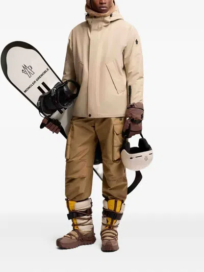 Moncler Grenoble Lambir Gore-tex Ski Jacket In Neutral