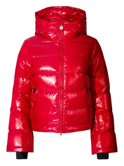 Perfect Moment Polar Flare Down Ski Jacket In Purple